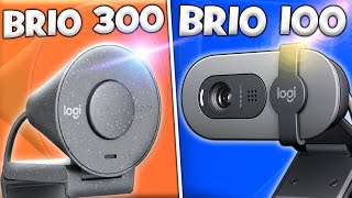 Logitech Webcam Battle | Logitech Brio 300 vs Logitech Brio 100