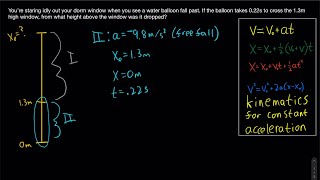 1D Motion Example 3 Wealth