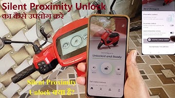 Silent Proximity unlock feature in MoveOS 3.0 Beta version on Ola S1 pro | silent proximity unlock