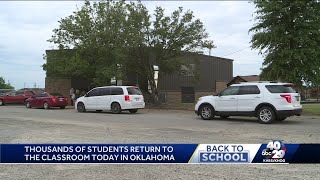 spiro students first day of class 2