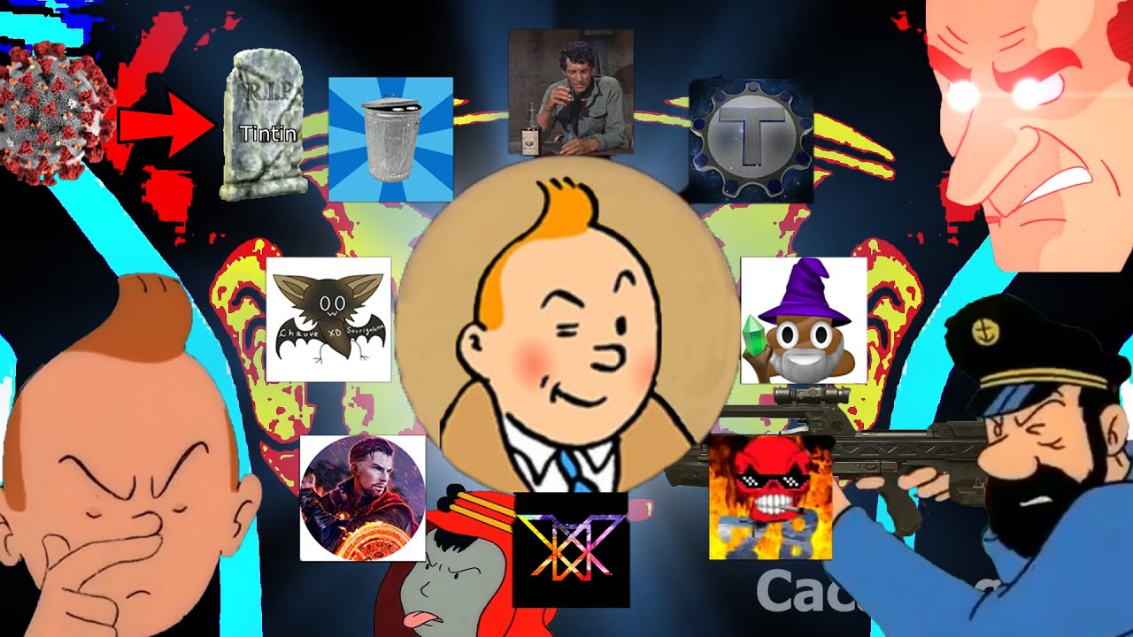 [YTP - COLLAB] Les fabuleuses aventures de Tintin (ft. les gens en description)