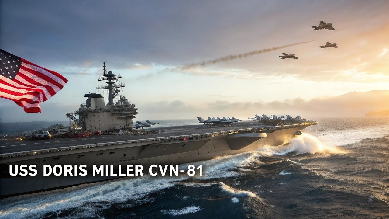 USS Doris Miller (CVN-81) – The Most Advanced Gerald R. Ford-Class Aircraft Carrier 🇺🇸