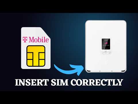 How to Install or swap SIM Card in T-Mobile Home Internet Gateway