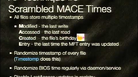 DEFCON 20 Attacks and Mitigating Techniques for Digital-Forensic Investigations