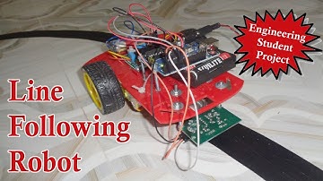 Line Following Robot - Arduino Line Following Robot - Electronic Project