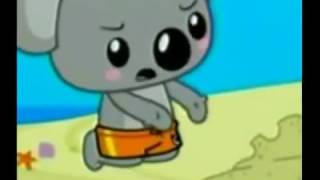 Pink Acidball Makes A Sandcastle And Destroys Powerjohn,Hoho,Cortneys Sandcastle