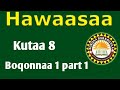 Barnoota Hawaasaa Kutaa 8 Boqonnaa 1 Part 1 Amaloota Uumaman Lafaa Burqaa Barnootaa
