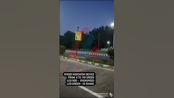 KTI Speed Radar Display Board for Highways | Vehicle Speed Detection & Display System