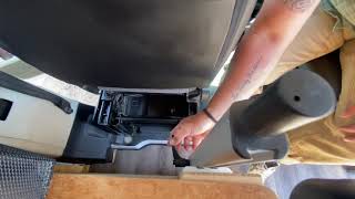 How to Install Lagun Table In Camper Van