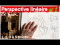 Les Bases de la perspective en 1,2,3,5 points #1