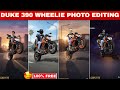 Duke 390 Wheelie Photo Editing || Trending Ai Photo Editing || Full Tutorial In Hindi ||