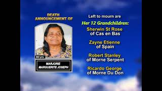 Marjorie Marguerite Joseph ~ Long Obituary