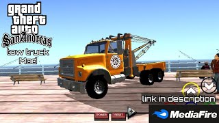 tow truck mod for GTA san Andreas screenshot 3