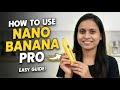 Nano Banana Pro Beginner Tutorial | How to Use  Nano Banana Step-by-Step Guide