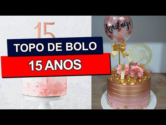 Bolos de 15 anos - As Meninas do Bolo