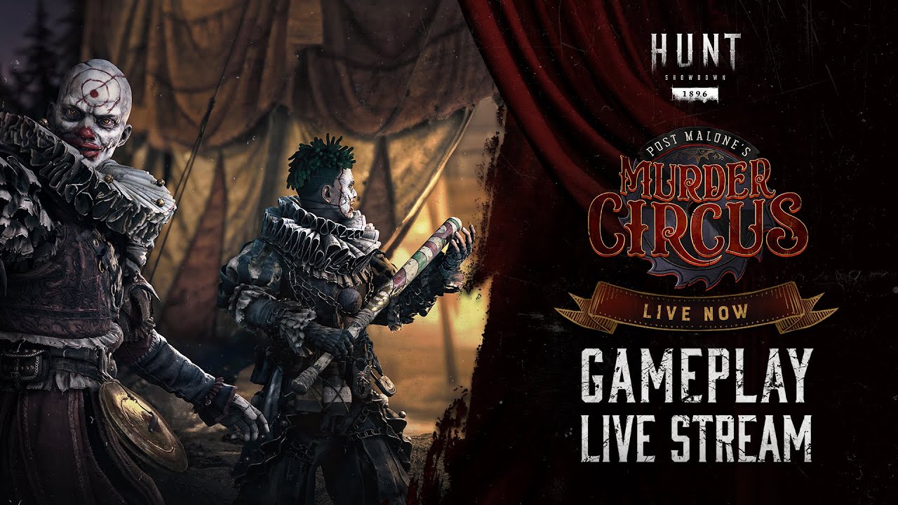 🔴🤠2.2.1 Update Post Malone's Murder Circus Hunt: Showdown 1896 Gameplay ...