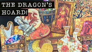 Dragons Hoard Junk Journal Ephemera Kit Tutorial | Fantasy Junk Journal Idea