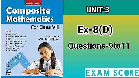 composite mathematics class 8 || percentage and it