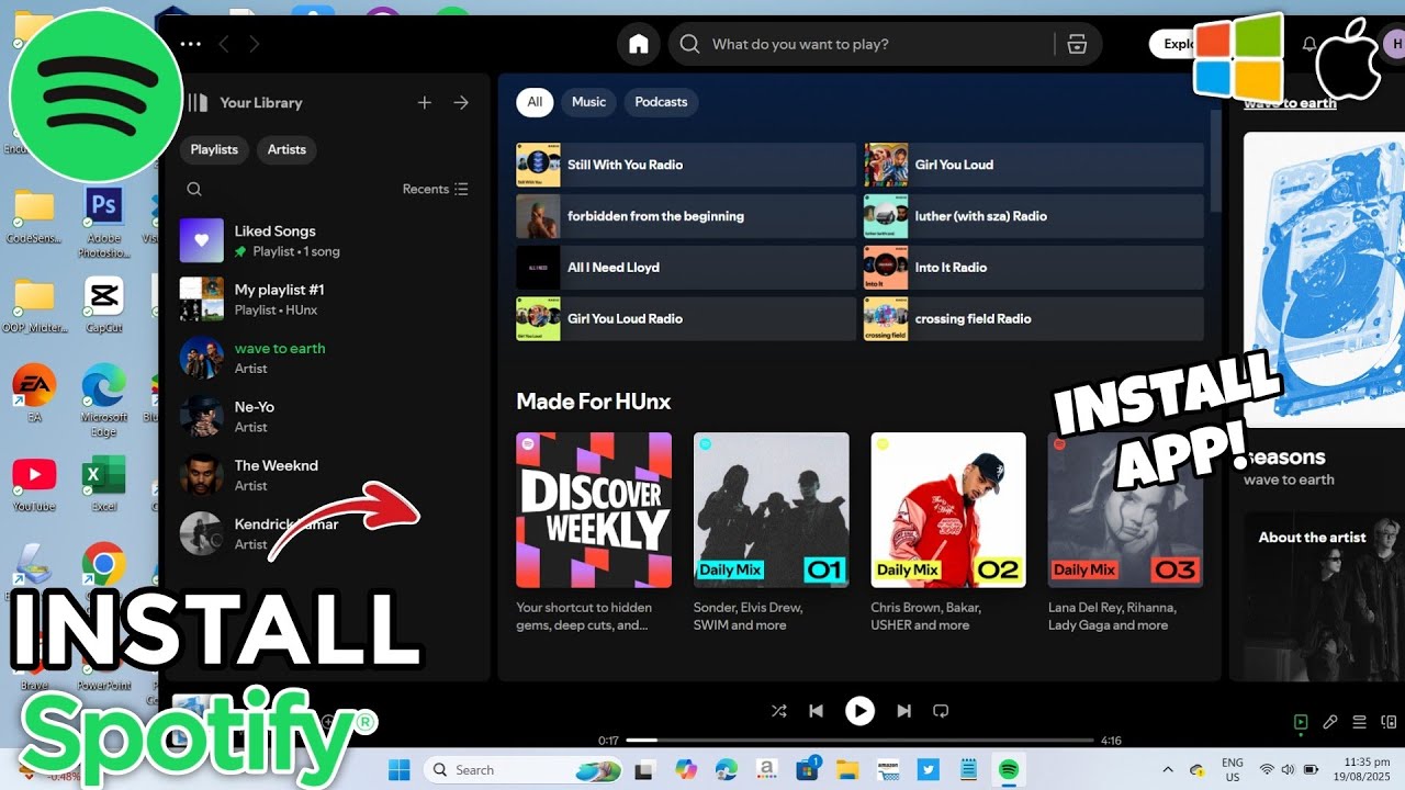 How to Download SPOTIFY App on PC or Laptop - Easy Step-by-Step Guide ...