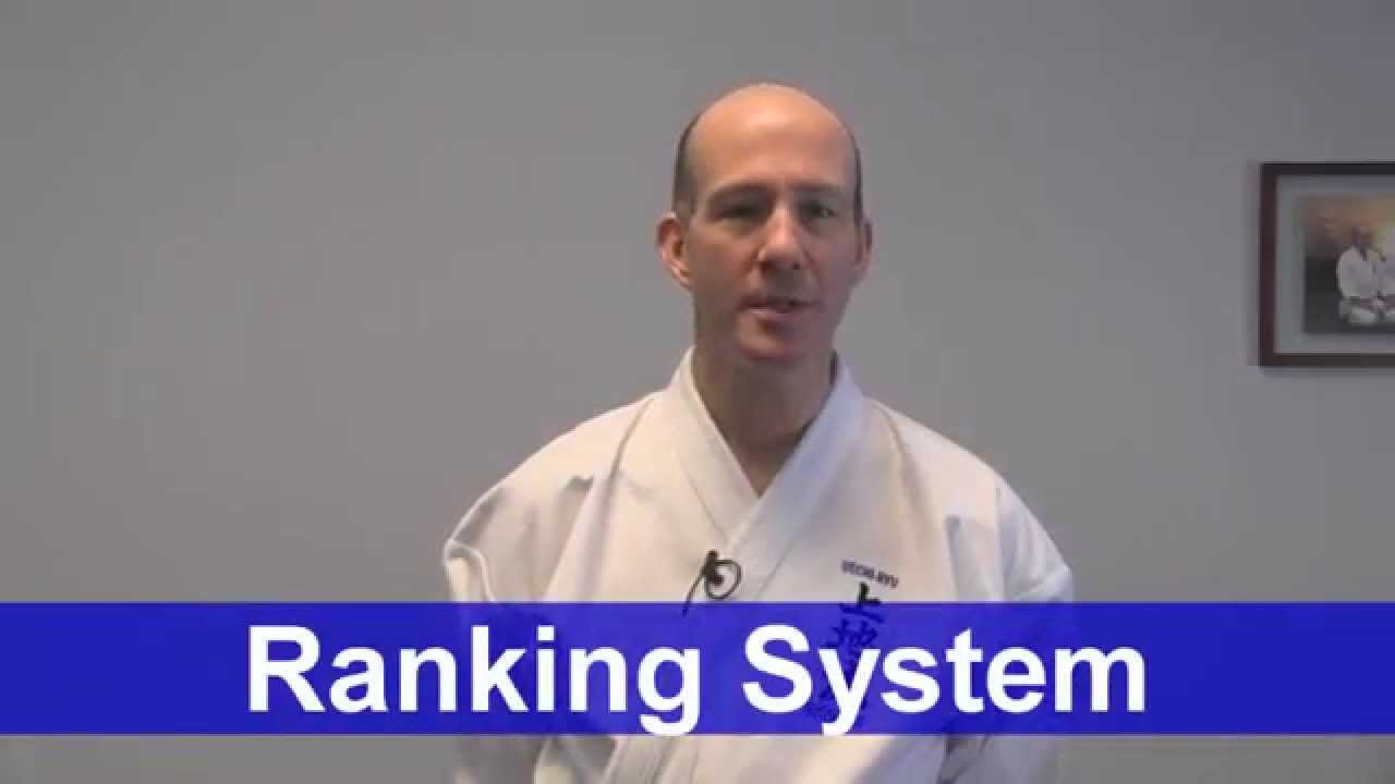 Ranking System at Neil Stone's Karate Academy