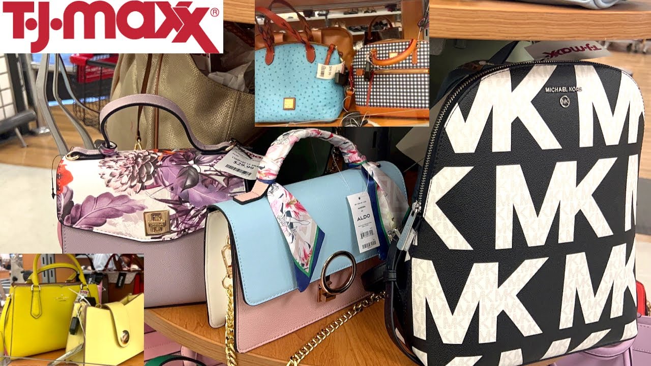 MAJOR DESIGNER BAG DROP at TJ MAXX! Shop with me! 