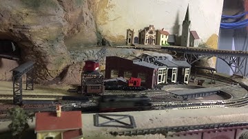 N scale diorama