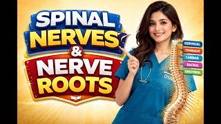 Spinal Nerves &amp; Nerve Roots Explained || One Video One Topic #osns #onestopnursingsolutions