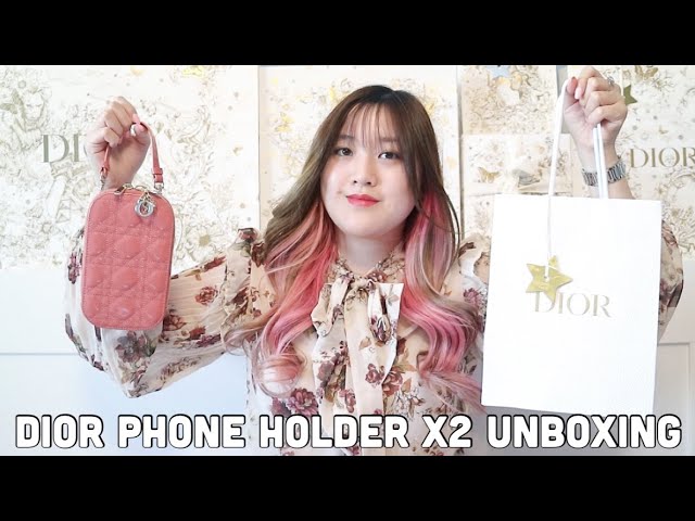 Dior Double Unboxing- Dior Phone Holder $1,250 & Baby Dior Phone