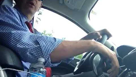 Mad Lyrican Raps 'Can't Hold Us' in Car