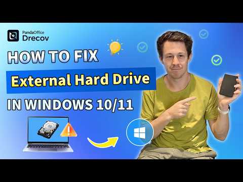 How to Fix External Hard Drive "The Parameter Is Incorrect" (Windows 10/11)
