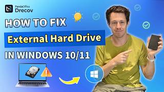 How to Fix External Hard Drive "The Parameter Is Incorrect" (Windows 10/11)