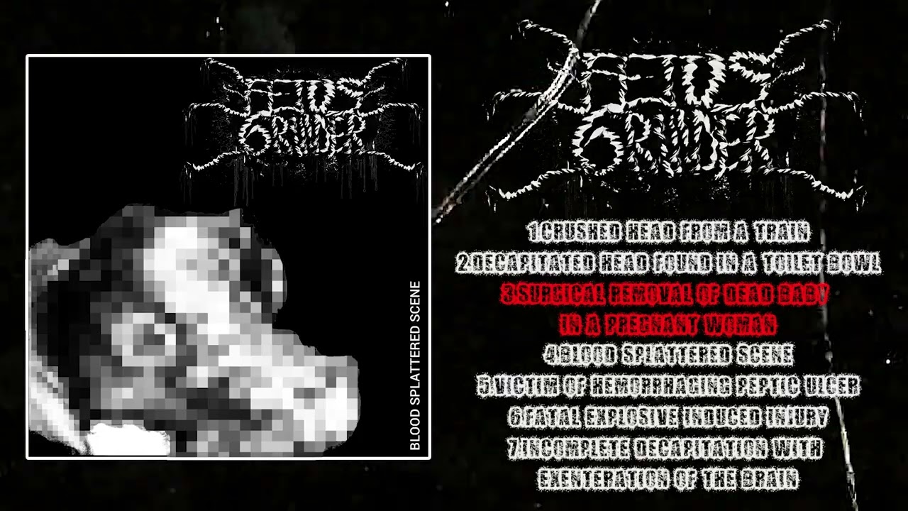 Fetus Grinder - Blood Splattered Scene EP [2025 Pathological Goregrind / Death Metal]