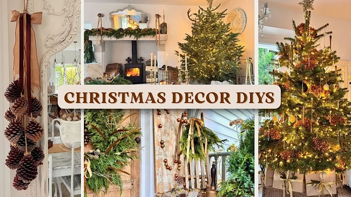 CHRISTMAS DIYS 🌲 Natural & Elegant Holiday Decor