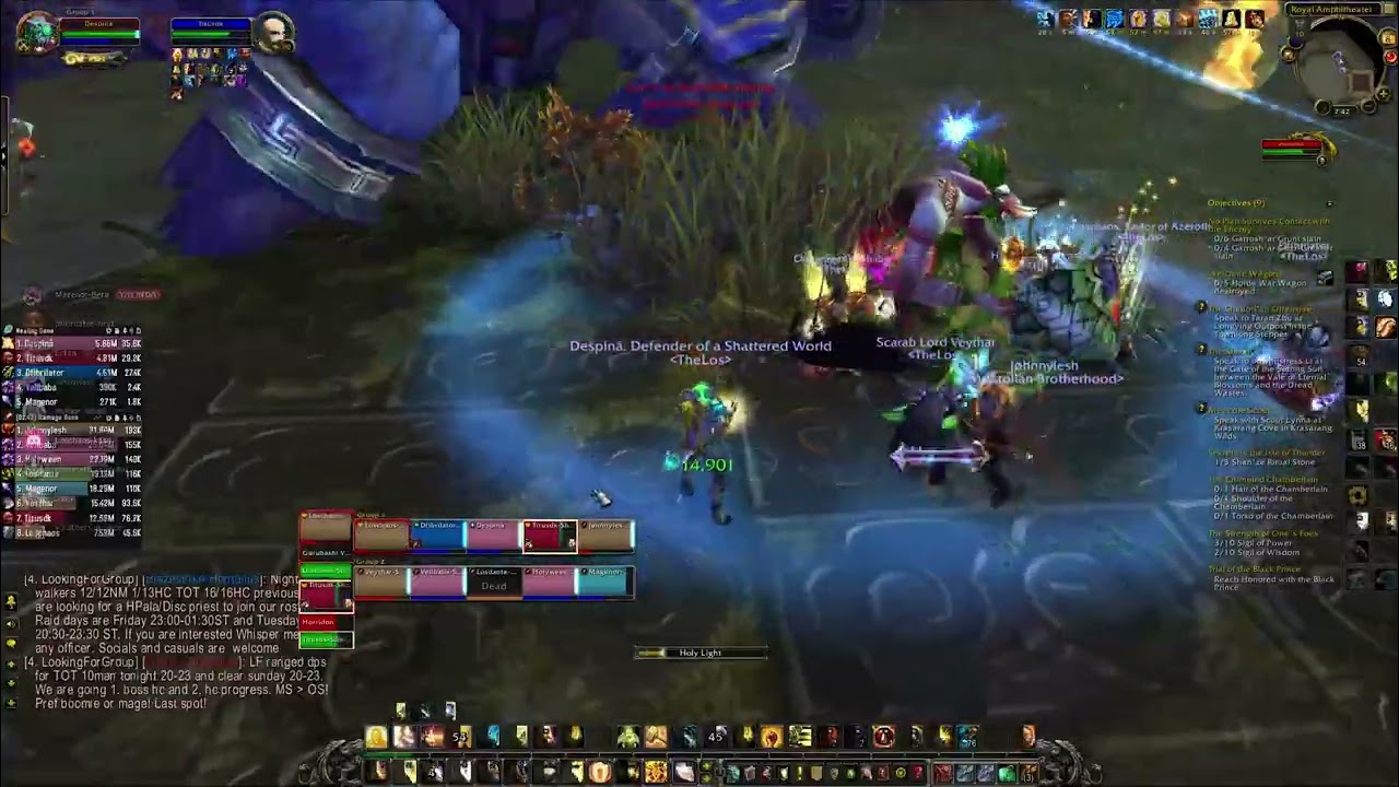 ToT 10 man normal Horridon (holy paladin)