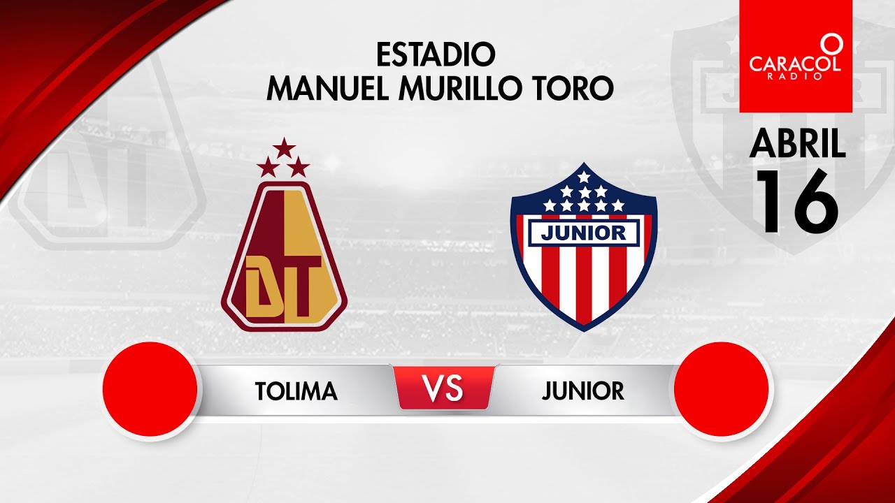 EN VIVO | Tolima vs. Junior - Liga Colombiana por el Fenómeno del ...