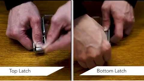 How to Install the Von Duprin 9850 9950 Wood Door CVC Exit Device