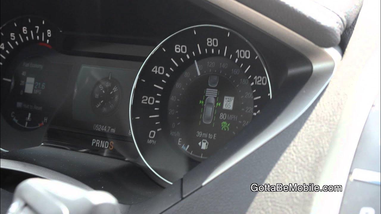 Lincoln MKZ Adaptive Cruise Control - YouTube