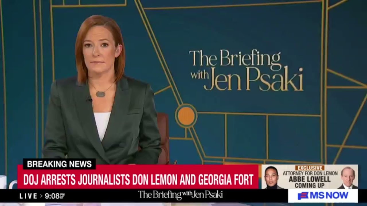 The Briefing with Jen Psaki | MSNBC Breaking News Today | January 29, 2026 | Part 1