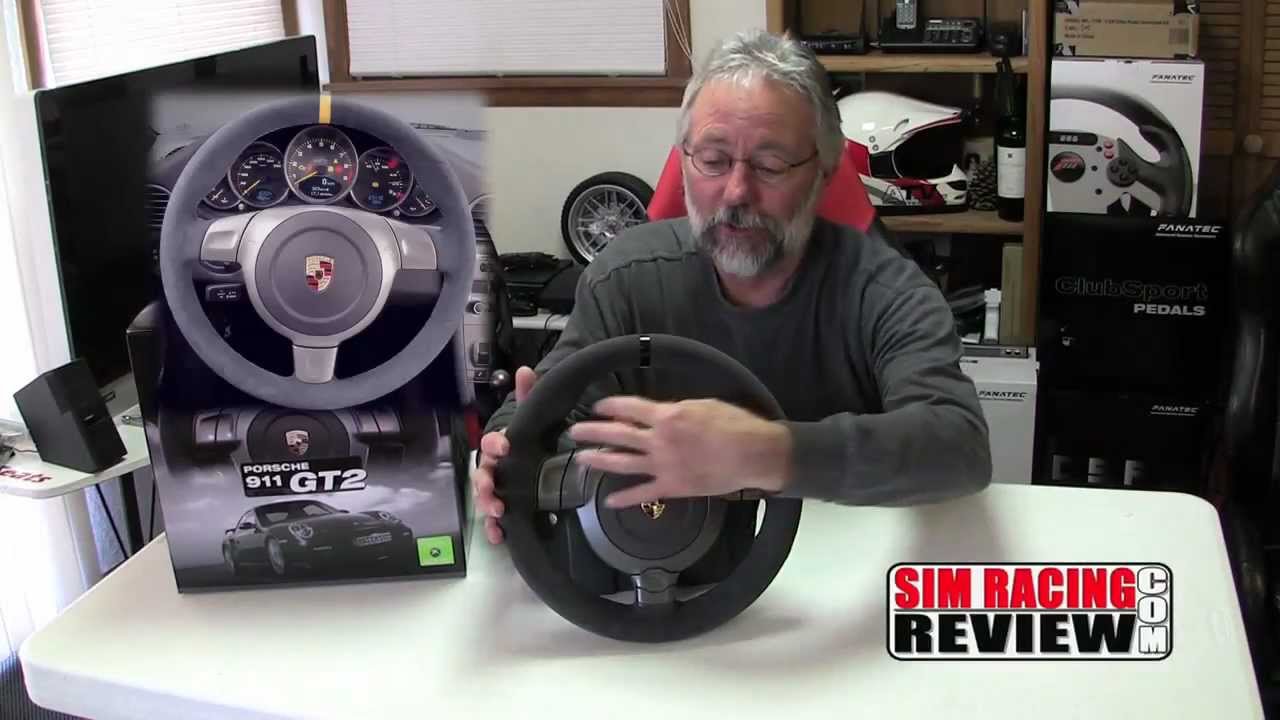 Sim Racing Review Fanatec Porsche 911 Gt2 Wheel Product Review Youtube