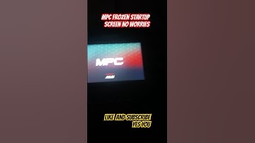 MPC  LIVE2 frozen startup screen no worries