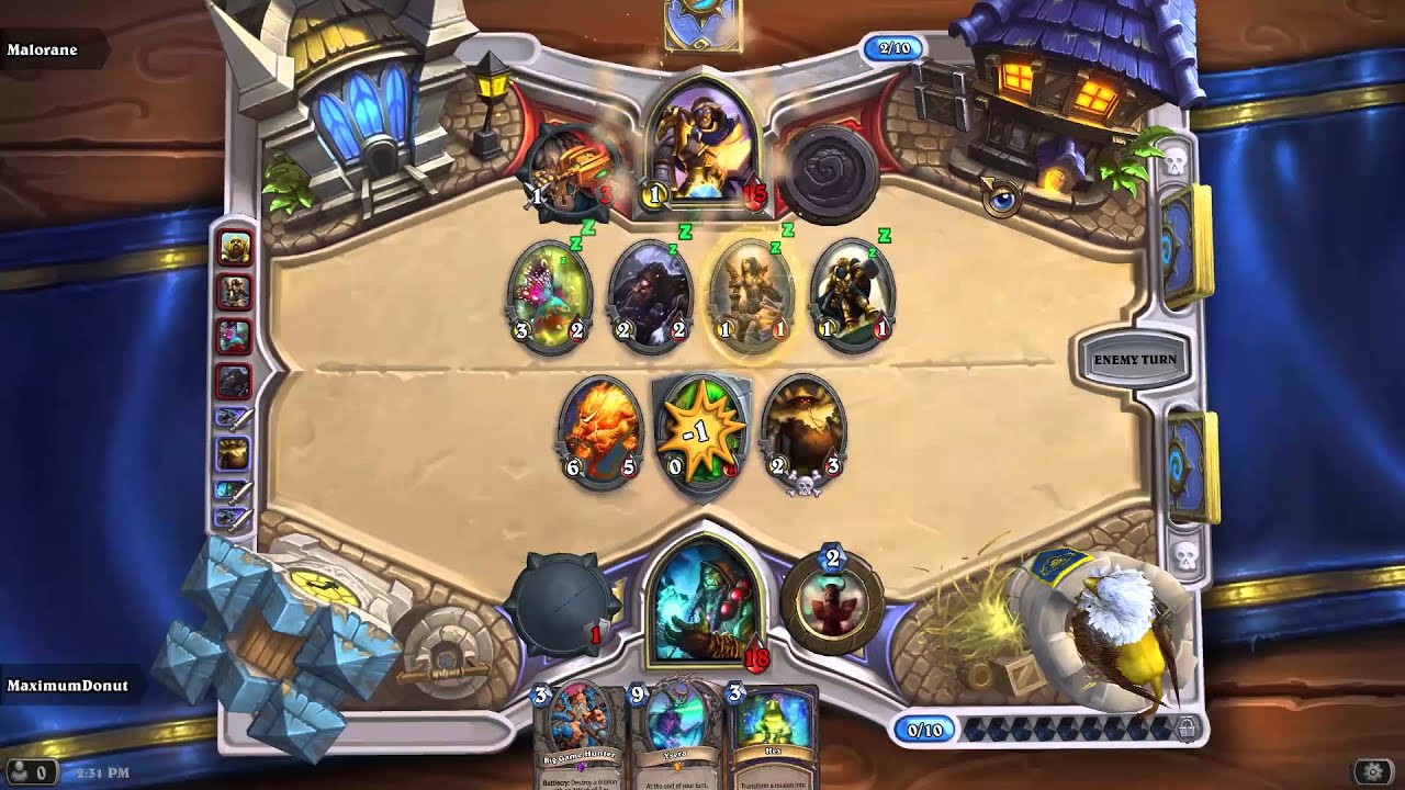 Hearthstone Arena with MaximumDonut! Ep. 21 - ...and The World Trembles!