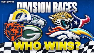 Predicting the winner of every tight division race in the NFL ✅ Rams or Seahawks? Jags or Texans?