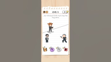 Brian Test-2 Smith and Joe part-2 Level-11 Joe fell down! Smith must Stop this thug alone.