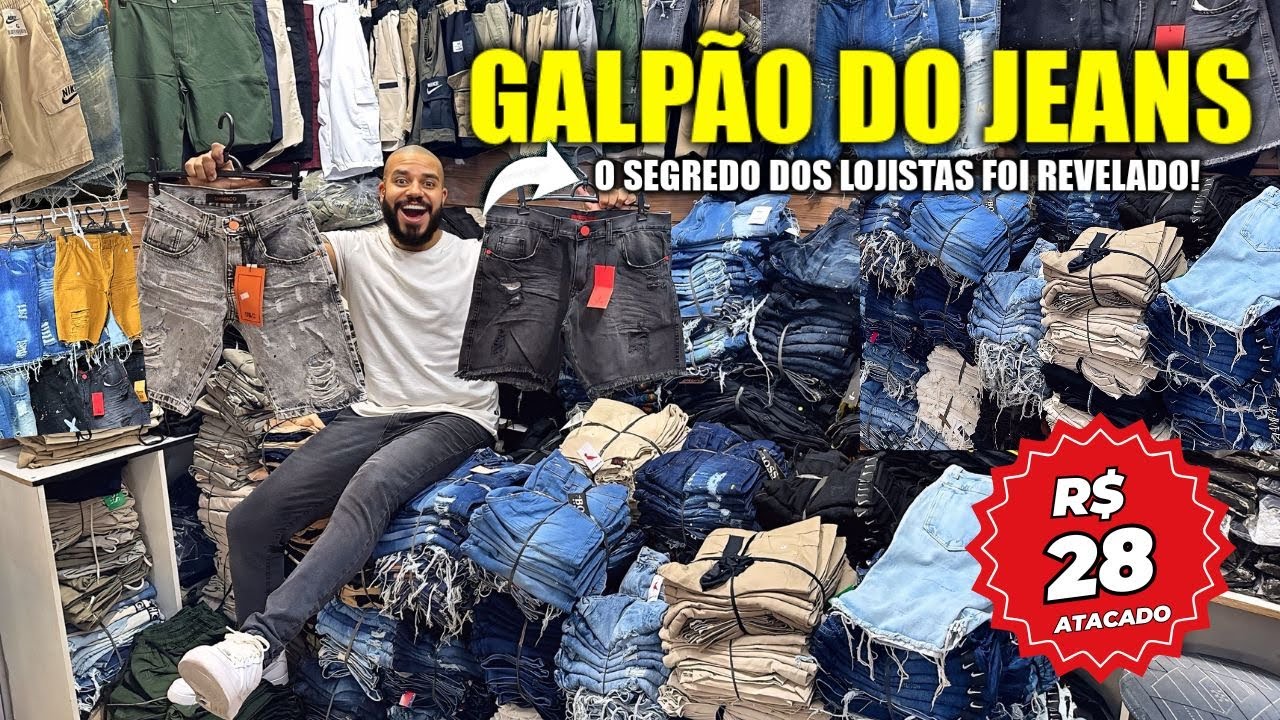 ACHEI No BRÁS | NOVA FÁBRICA DE JEANS BARATO BRÁS TOP FORNECEDOR JEANS MASCULINO NO BRÁS ATACADO