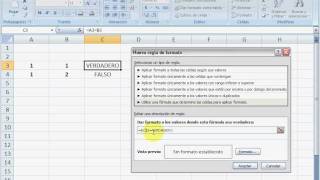 Formato condicional con Fórmulas en Excel 2007 Formato condicional con Fórmulas en Excel 2007