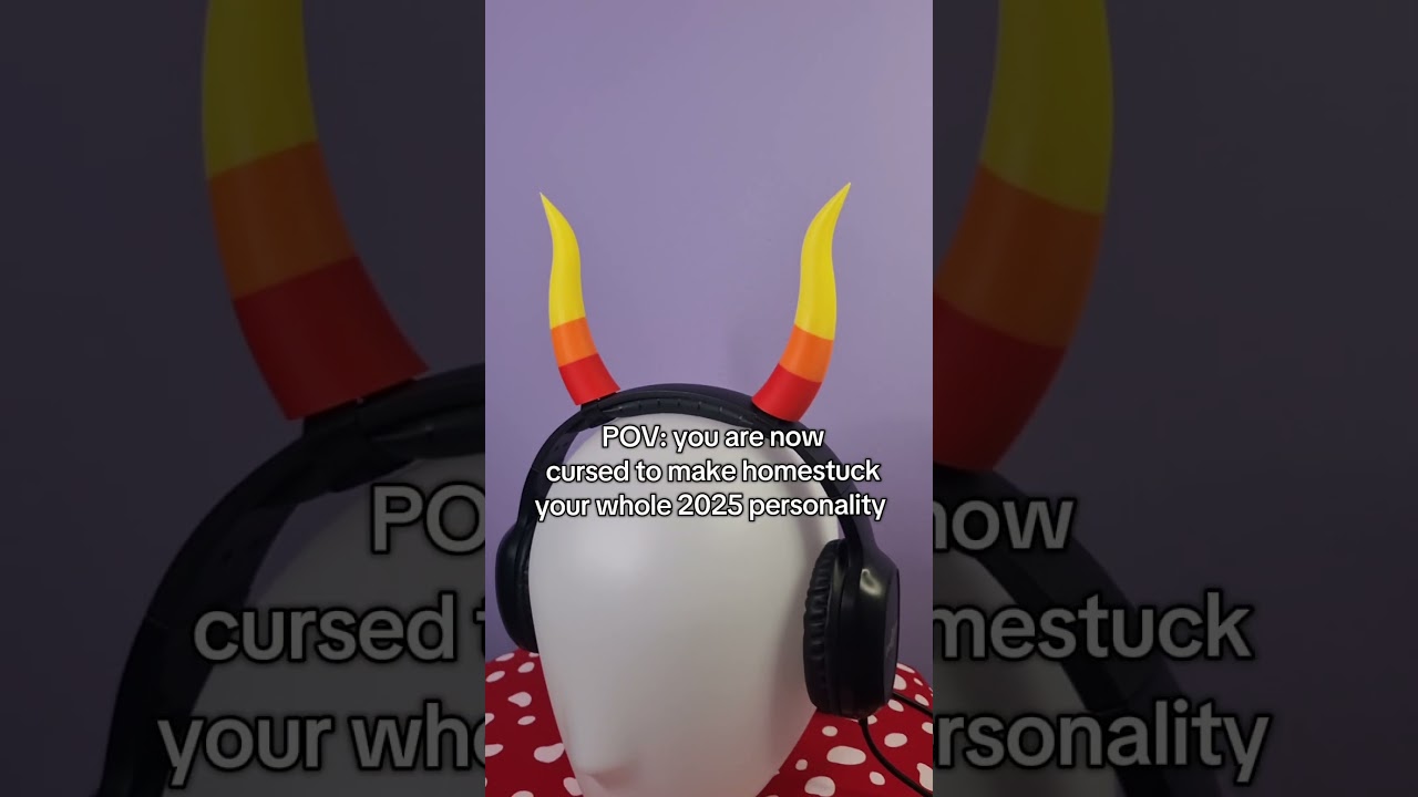 Don't fight it, get some horns 😏💜 