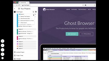 The NEW Ghost Browser Sidebar! - Wireframe Walkthrough