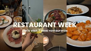 (FOOD VLOG)｜let's find the best food places in Chicago🍝🍸｜Chicago restaurant guide🤍