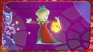 Super Mario Bros. Wonder ⁴ᴷ All Bosses & Cutscenes (Rosalina gameplay)