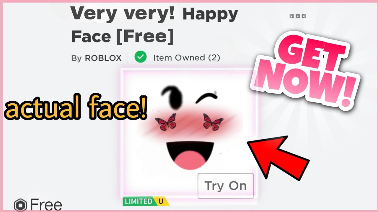 HURRY! GET NEW FREE FACES ON ROBLOX NOW! 🤩🥰 